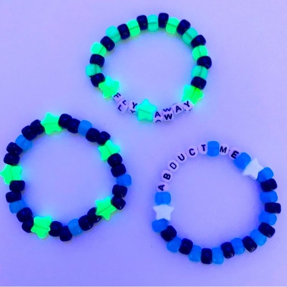 Hand Crafted Other - 🌀 5/$25 🌀 Rave Kandi Bracelets